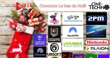 Concours Le bas de Noël Cine-Techno 2025!