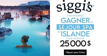 Concours Gagnez un Séjour Spa en Islande avec Siggi's !