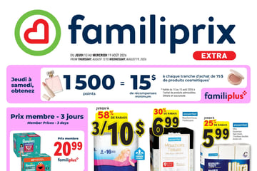 Circulaire Familiprix - Extra