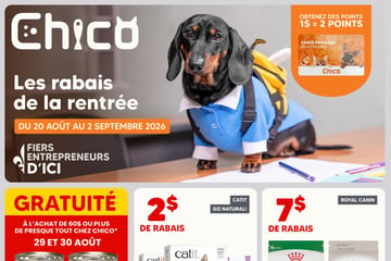 Circulaire Chico Boutique d'Animaux