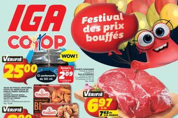 Circulaire IGA Coop Nouveau Brunswick