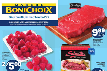 Circulaire Marché Bonichoix