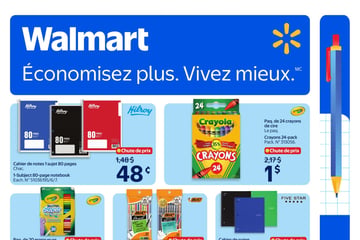 Circulaire Walmart - Rentrée Scolaire