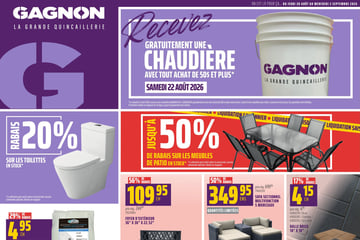 Circulaire GAGNON - La Grande Quincaillerie