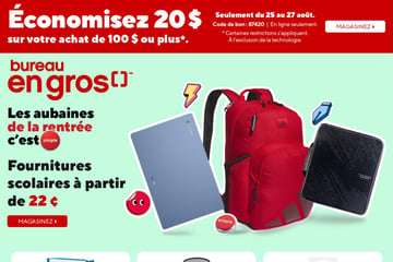 Circulaire Bureau en Gros