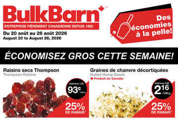 Circulaire Bulk Barn