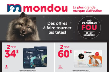 Circulaire Mondou - Pré-Vendredi Fou