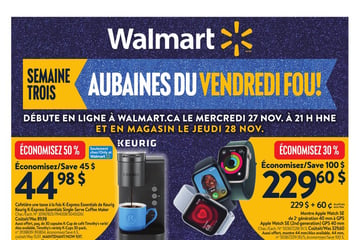 Circulaire Walmart - Aubaines du Vendredi Fou