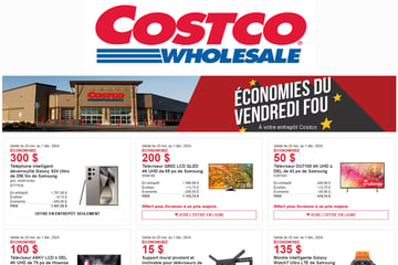 Circulaire Costco - Offres du Vendredi Fou