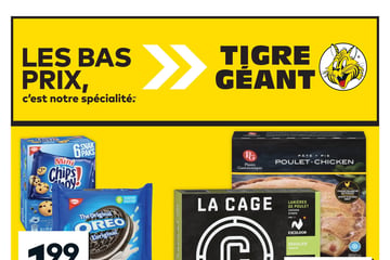 Circulaire Tigre Géant - Aubaines du Vendredi Fou