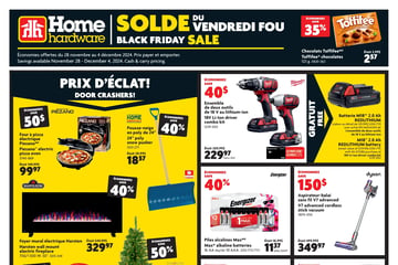 Circulaire Home Hardware - Solde du Vendredi Fou