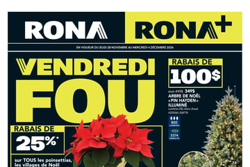 Circulaire Rona - Vendredi Fou