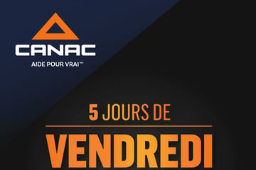 Circulaire Canac - 5 Jours de Vendredi Fou