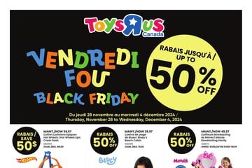 Circulaire Toys "R" us - Aubaines du Vendredi Fou
