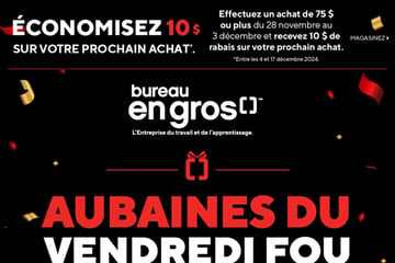 Circulaire Bureau en Gros - Aubaines du Vendredi Fou