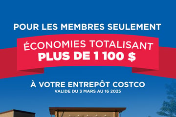 Costco : Économies Totalisant plus de 1 100$