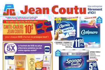 Circulaire Jean Coutu