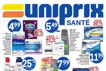 Circulaire Uniprix - Santé
