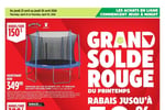 Circulaire Canadian Tire - Grand solde rouge