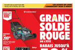 Circulaire Canadian Tire - Grand Solde rouge