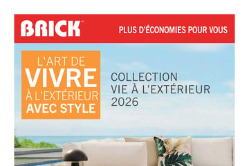 Circulaire Brick - Collection vie à l'extérieur 2026