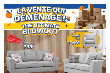 Circulaire ​Meubles Jacob - La vente qui déménage !!