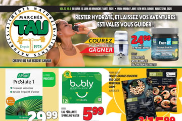 Circulaire TAU Marché d'alimentation Naturelle Circulaire TAU Marché d'alimentation Naturelle