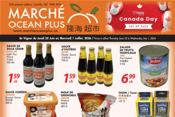 Circulaire Marché Ocean Plus
