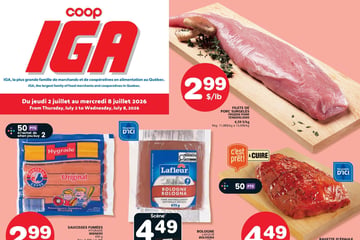 Circulaire IGA Coop - Îles de la Madeleine Circulaire IGA Coop - Îles de la Madeleine