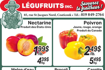 Circulaire Légufruits