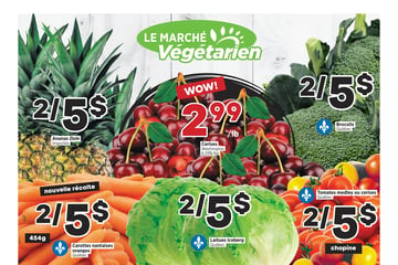 Circulaire Marché Végétarien
