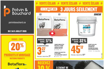 Circulaire Potvin & Bouchard Circulaire Potvin & Bouchard