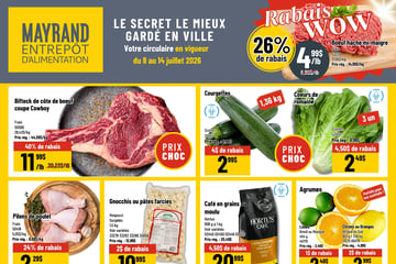 Circulaire Mayrand Entrepôt D'alimentation
