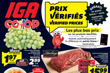 Circulaire IGA Coop Nouveau Brunswick Circulaire IGA Coop Nouveau Brunswick