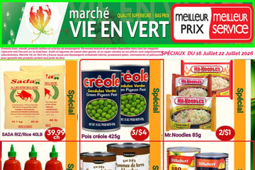 Circulaire Marché Vie en Vert