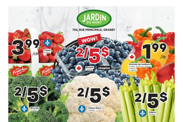 Circulaire Jardin du Mont