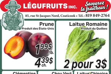 Circulaire Légufruits Circulaire Légufruits