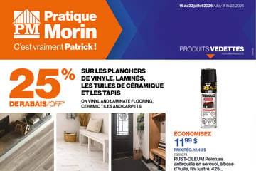 Circulaire Patrick Morin Circulaire Patrick Morin