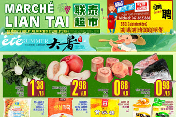 Circulaire Marché LianTai Circulaire Marché LianTai