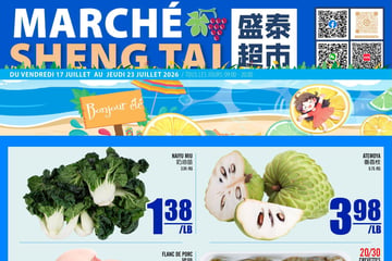Circulaire Marché Sheng Tai Circulaire Marché Sheng Tai