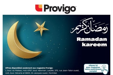 Circulaire Provigo - Special Ramadan (Montreal)