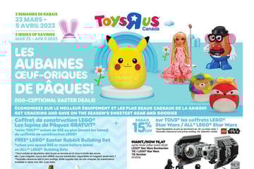 Circulaire Toys "R" us