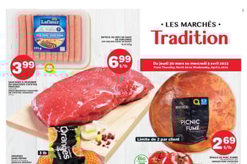Circulaire Les Marchés Tradition