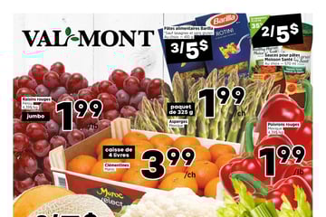 Circulaire Val-Mont - Fruiterie