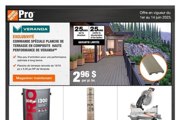Circulaire Home Depot - PRO