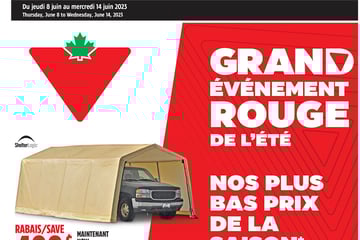 Circulaire Canadian Tire - Grand Événement Rouge de l'Été