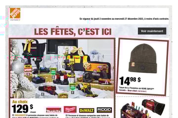 Circulaire Home Depot - Les Fêtes, c'est ici