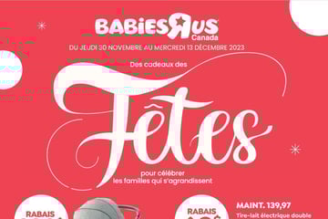 Circulaire Babies "R" Us Canada