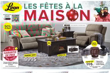 Circulaire Meubles Léon - Les Fêtes à la Maison