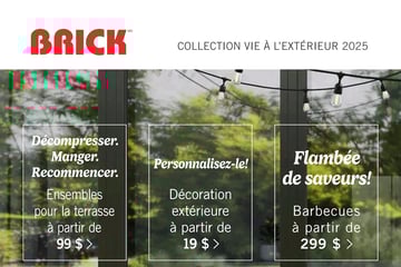 Circulaire Brick - Collection Vie à l'Extérieur 2025